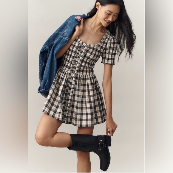 NWT Dingo 1969 Molly Harness Moto Black Leather Boots, Sz 11 women’s - Picture 2 of 7